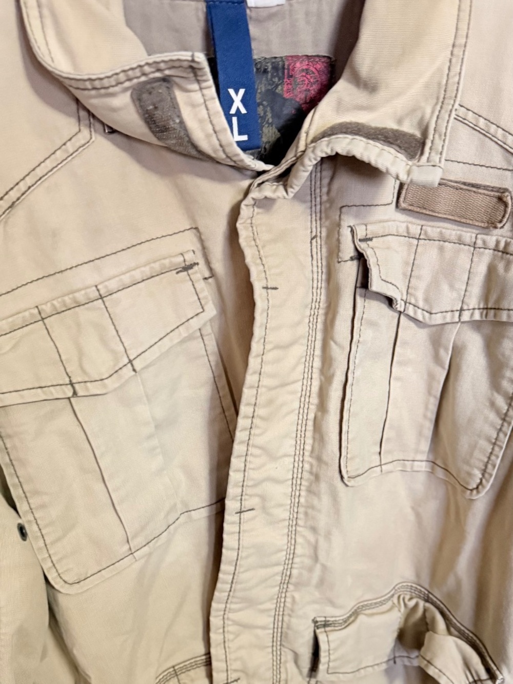 vintage Avirex "Air Mail" series utility jacket size xl